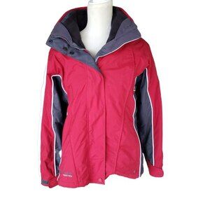 Columbia Womens Vertex Interchange Parka Hooded Ski Camping Winter $225 Size M